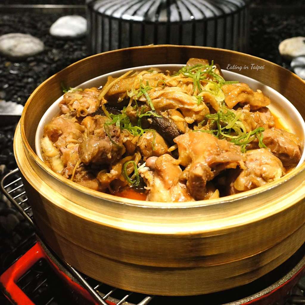 Just Sleep Tainan Just Cafe breakfast steamed chicken and mushroom 1