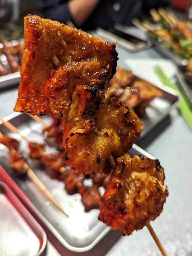 xie xie bbq tofu skin